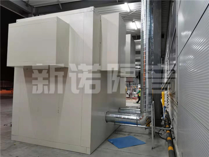 振動(dòng)臺(tái)風(fēng)機(jī)隔音房